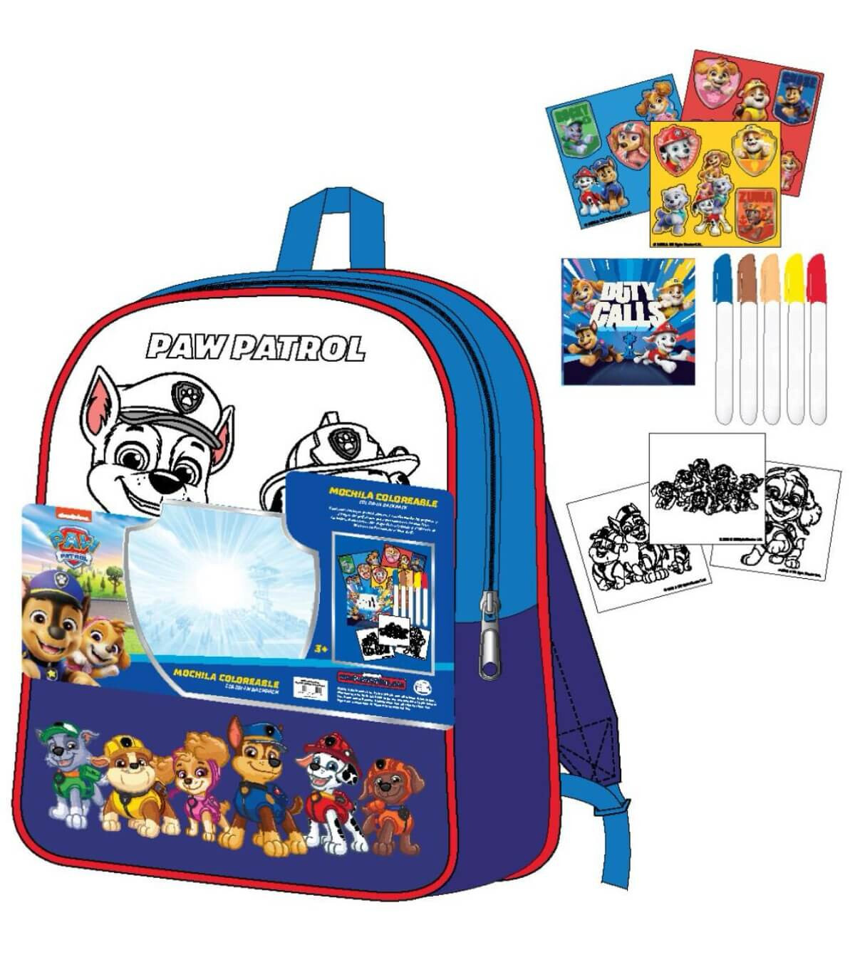 RANICĂ PENTRU COLORAT FĂ-ȚI SINGUR PAW PATROL 38 CM Cerda