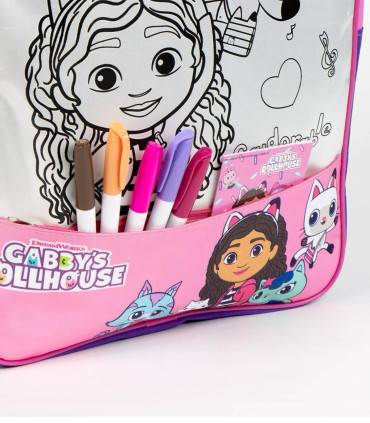 RANICĂ PENTRU COLORAT FĂ-ȚI SINGUR GABBY'S DOLLHOUSE 38 CM Cerda