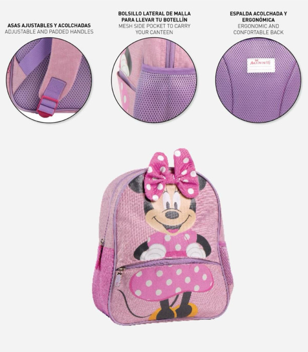 RANICĂ PENTRU COPII MINNIE CU FUNDĂ Cerda