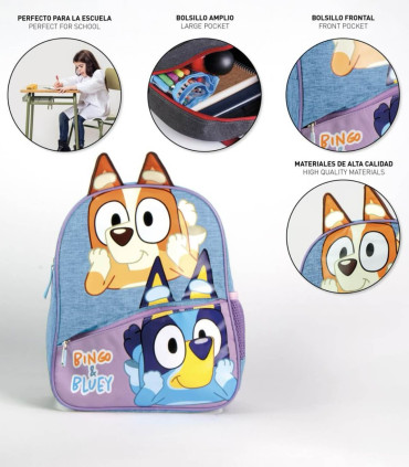 Rucsac școlar 31 cm BLUEY Cerda
