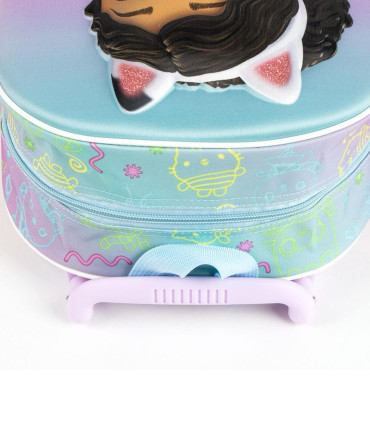 RANDBUCĂ DE COPIL 3D CU ROȚI GABBY'S DOLLHOUSE Cerda