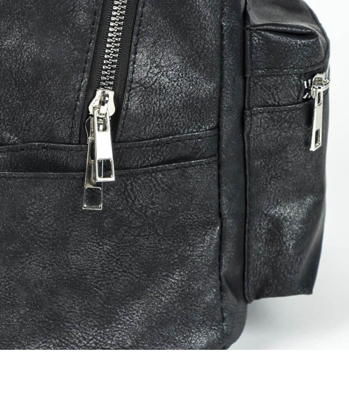 Rucsac din piele negru MINNIE Cerda