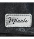 Rucsac din piele negru MINNIE Cerda