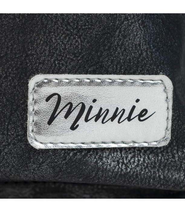 Rucsac din piele negru MINNIE Cerda