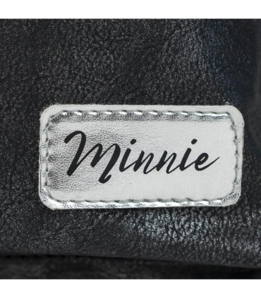 Rucsac din piele negru MINNIE Cerda