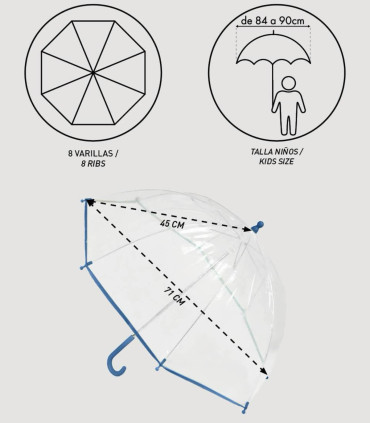 CHILDREN'S UMBRELLA MECHANICAL POE FROZEN Cerda