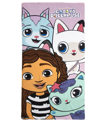 CHILDREN'S TOWEL GABBY'S DOLLHOUSE 70*140 Cerda
