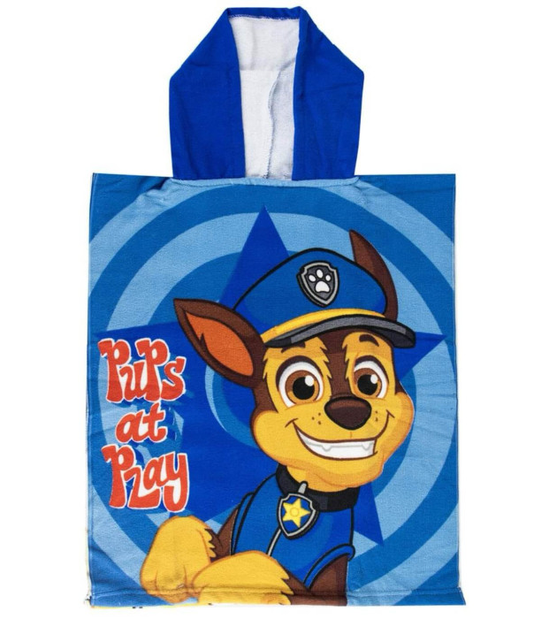 CHILDREN'S TOWEL PONCHO PAW PATROL 50*115 Cerda
