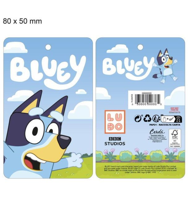 PROSOAPE PENTRU COPII PONCHO BLUEY 50*115 Cerda
