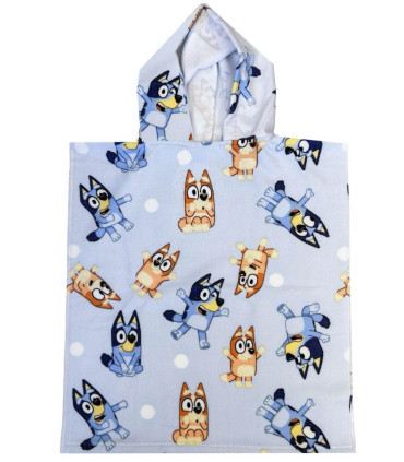 PROSOAPE PENTRU COPII PONCHO BLUEY 50*115 Cerda