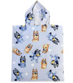 PONCHO DE BAIE PENTRU COPII BLUEY 50X115