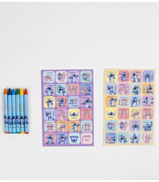 PASTEL COLORING SET IN A CARTON BAG STITCH Cerda