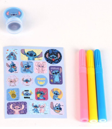 STITCH COLORING NOTEBOOK WITH STENCILS AND ACCESSORIES Cerda