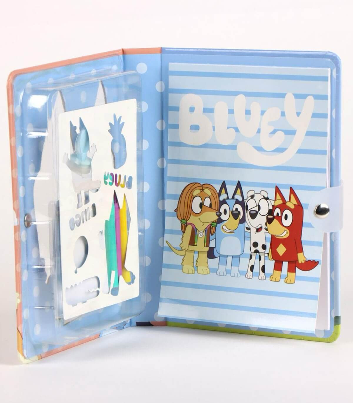 CARTE DE COLORAT CU FORMULE ȘI ACCESORII BLUEY Cerda