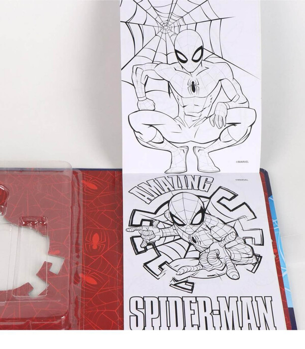 CARTE DE COLORAT CU FORMULE ȘI ACCESORII SPIDER-MAN Cerda