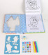 BLUEY COLORING NOTEBOOK WITH STENCILS AND ACCESSORIES Cerda