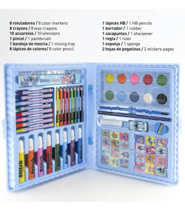 BIG COLORING SET IN A STITCH BOX Cerda