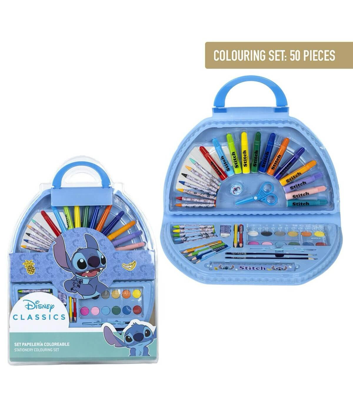 SET MARE DE PICTAT 50 DE PIESE ÎN BLISTER STITCH Cerda