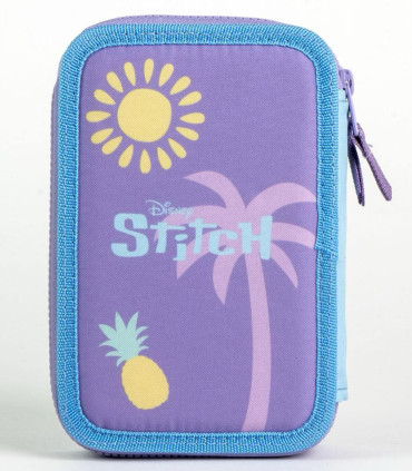NESEȘER CU 2 COMPARTIMENTE ȘI MATERIALE DIDACTICE STITCH ROZ Cerda