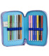 NECESSARY WITH 2 COMPARTMENTS AND SCHOOL SUPPLIES STITCH PINK Cerda
