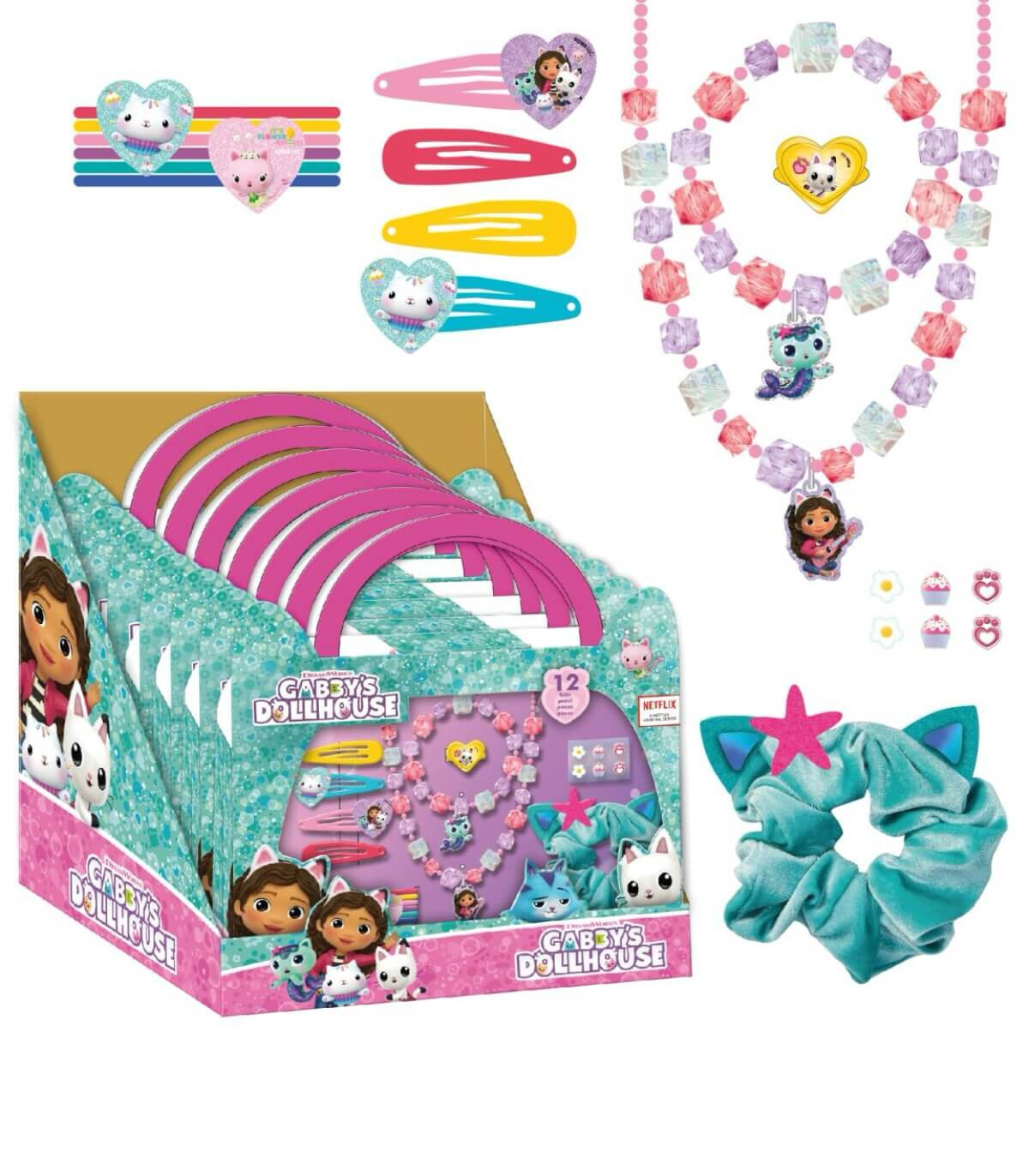 SET DE ACCESORII 15 PIESE ÎN TRUSĂ DIN CARTON GABBY Cerda