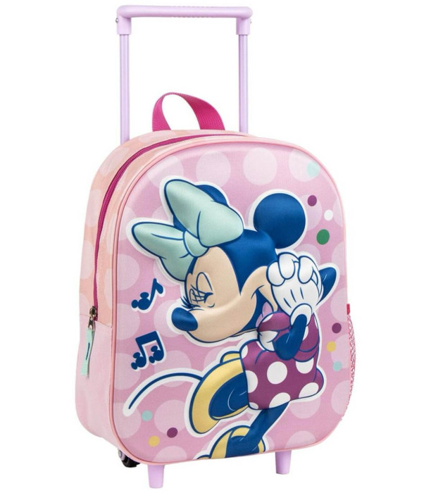 3D CHILDREN'S BACKPACK WITH WHEELS MINNIE MOUSE Cerda