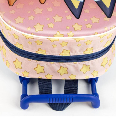 RANICĂ PENTRU COPII CU ROȚI 3D BLUEY Cerda