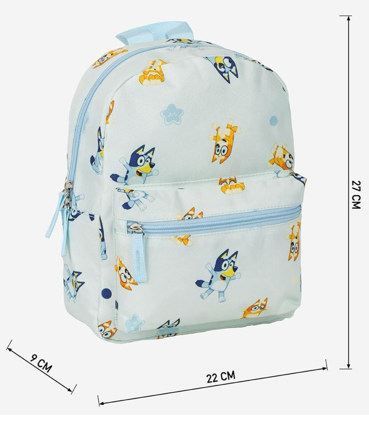 Rucsac pentru grădiniță imprimat BLUEY 27 cm Cerda