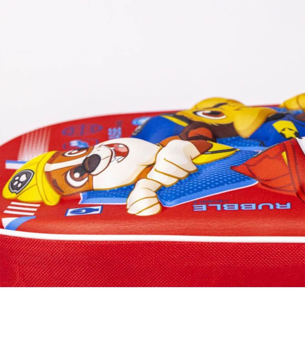 RANDBUCĂ PENTRU COPII 3D PAW PATROL ROȘIE 31 CM Cerda