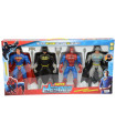 SUPERHERO FIGURES LARGE 4 PCS. IN BOX