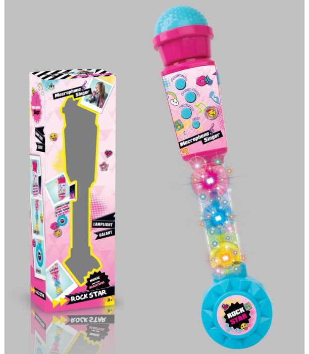 MICROFON PENTRU COPII CU MÂNER ILUMINAT Armtoys