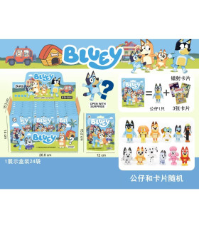 FIGURINA BLUEY CU HARTĂ ÎN PLIC 12 TIPURI Armtoys