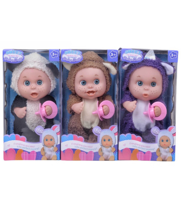 POPA BEBE CU LUNĂ ȘI 4 SUNETE 3 TIPURI Armtoys