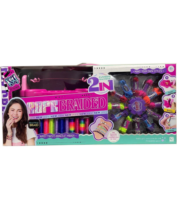 LARGE BRACELET KNITTING SET WITH STAND 2IN1 Armtoys