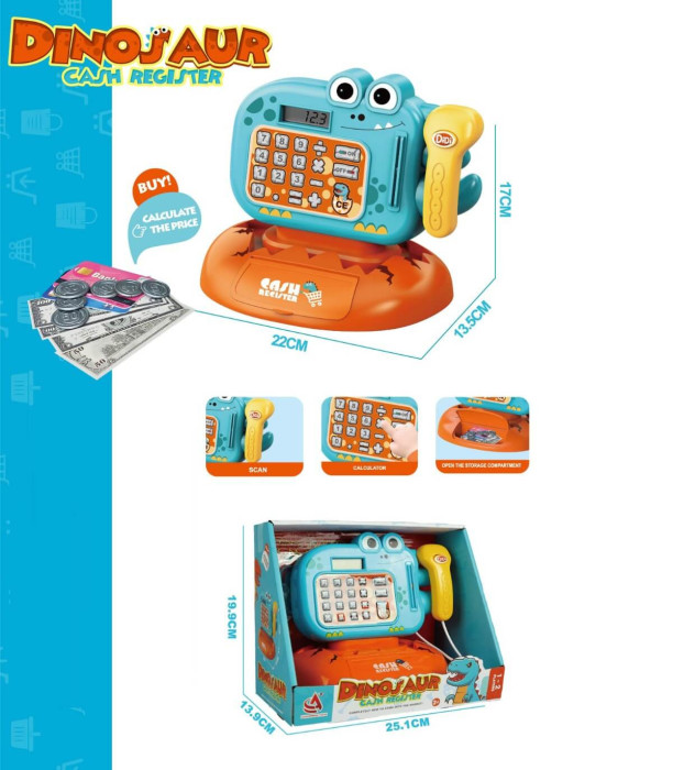APARAT DE CASĂ PENTRU COPII CU CALCULATOR DINO Armtoys