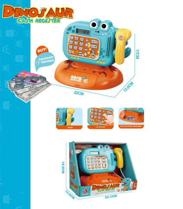APARAT DE CASĂ PENTRU COPII CU CALCULATOR DINO Armtoys