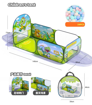 cort mare pentru copii Dino cu minge Armtoys