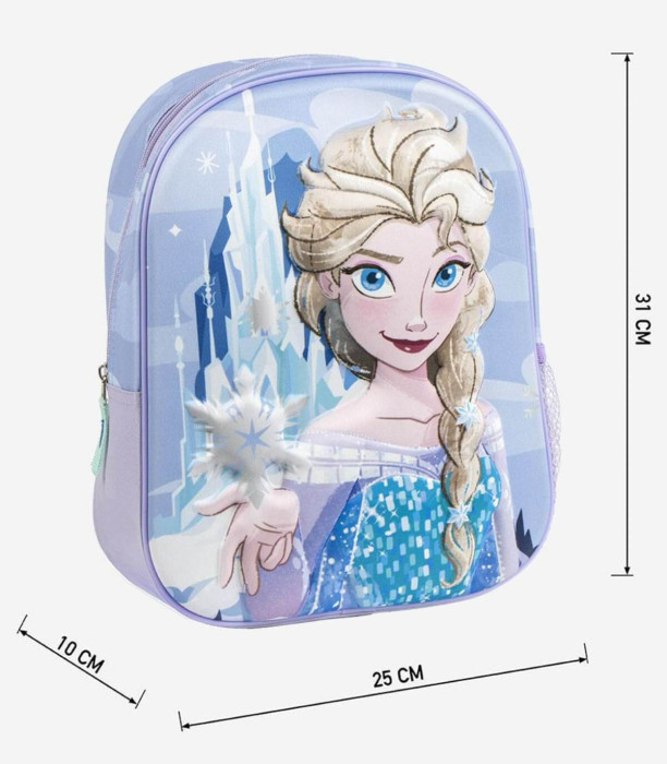 RANDBUCĂ PENTRU COPII 3D FROZEN: ELSA 31 CM Cerda