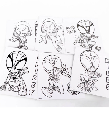 SET DE DESENAT CU NUMERE SPIDEY Cerda