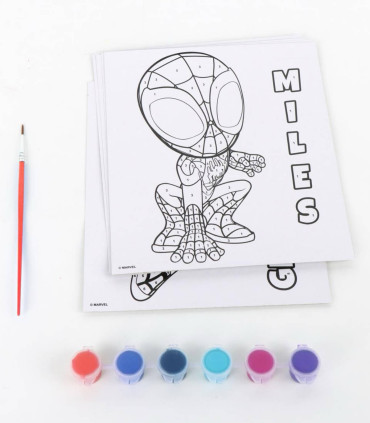 SET DE DESENAT CU NUMERE SPIDEY Cerda