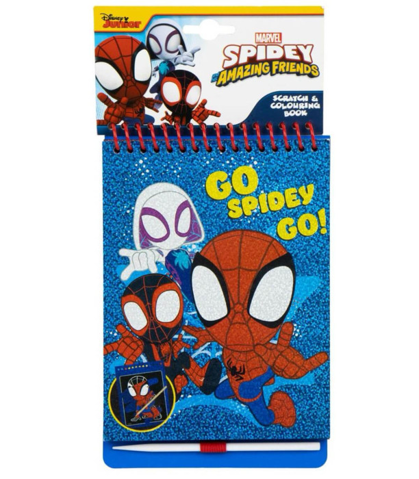 CARTE DE DESEN SPIDEY PENTRU COPII Cerda
