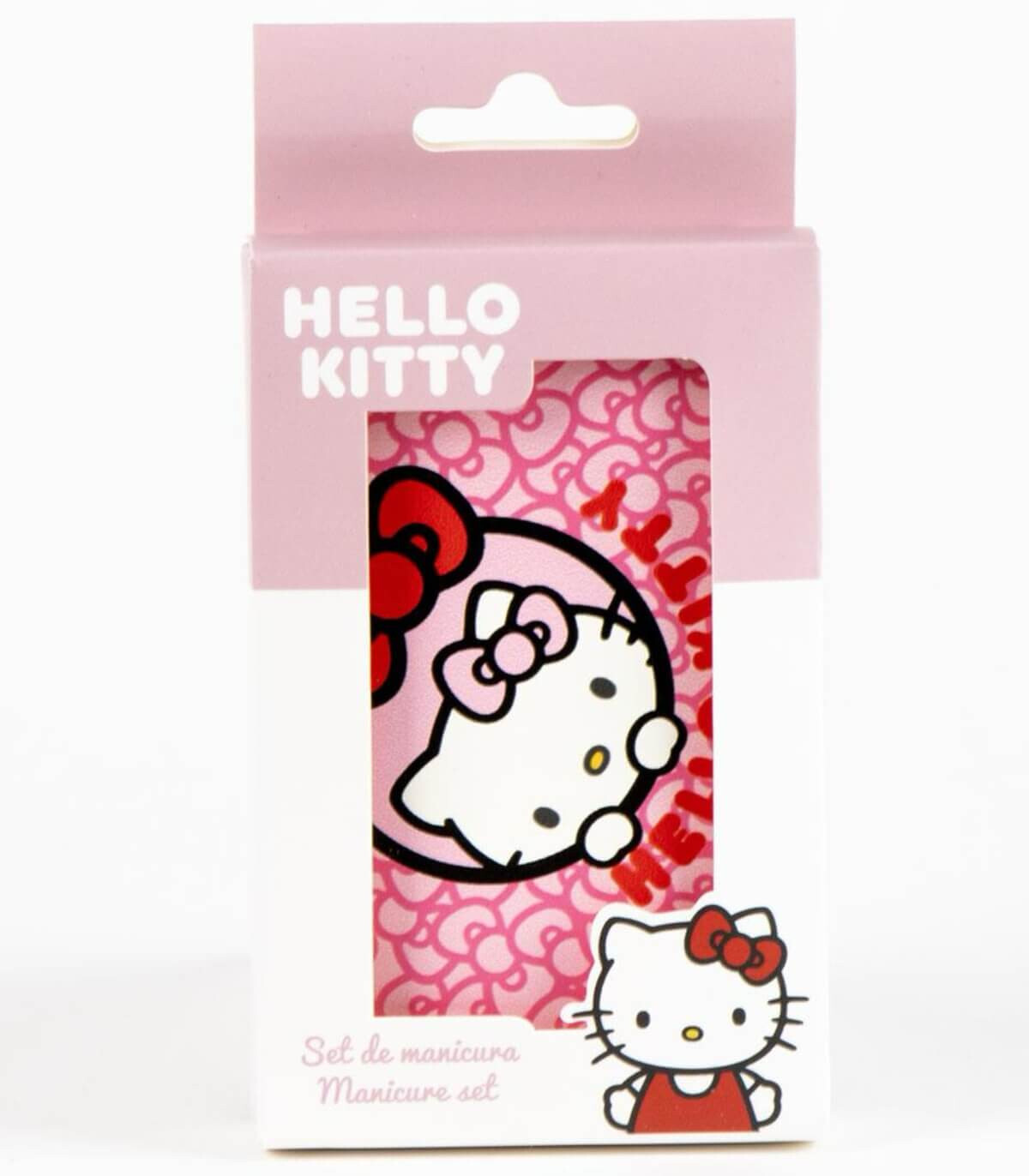 NECESAR PENTRU COPII CU SET DE MANICHIURĂ 5 PIESE HELLO KITTY Cerda