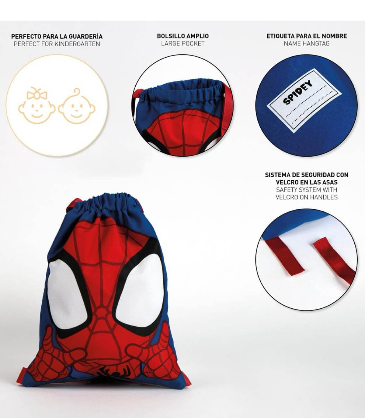 RANICĂ PENTRU COPII SPIDERMAN 27*33 Cerda