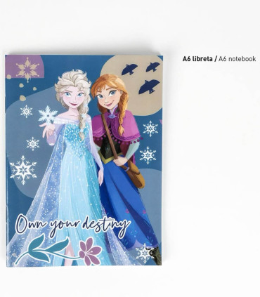 CARTE DE DESEN + ACCESORII PENTRU ELEV ÎN ETUI FROZEN Cerda