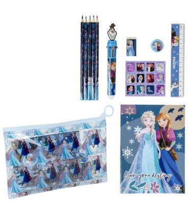 CARTE DE DESEN + ACCESORII PENTRU ELEV ÎN ETUI FROZEN Cerda