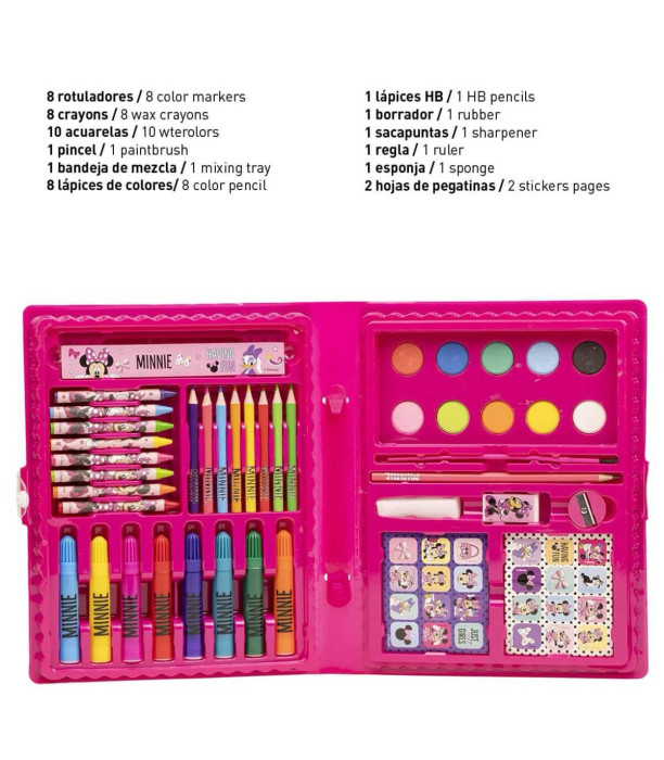 SET MARE DE COLORAT ÎN CUTIE MINNIE MOUSE Cerda