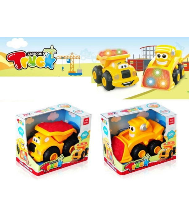 CONSTRUCTION MACHINES WITH EYES, SOUND AND LIGHT - Agricultural, construction machinery and military equipments
