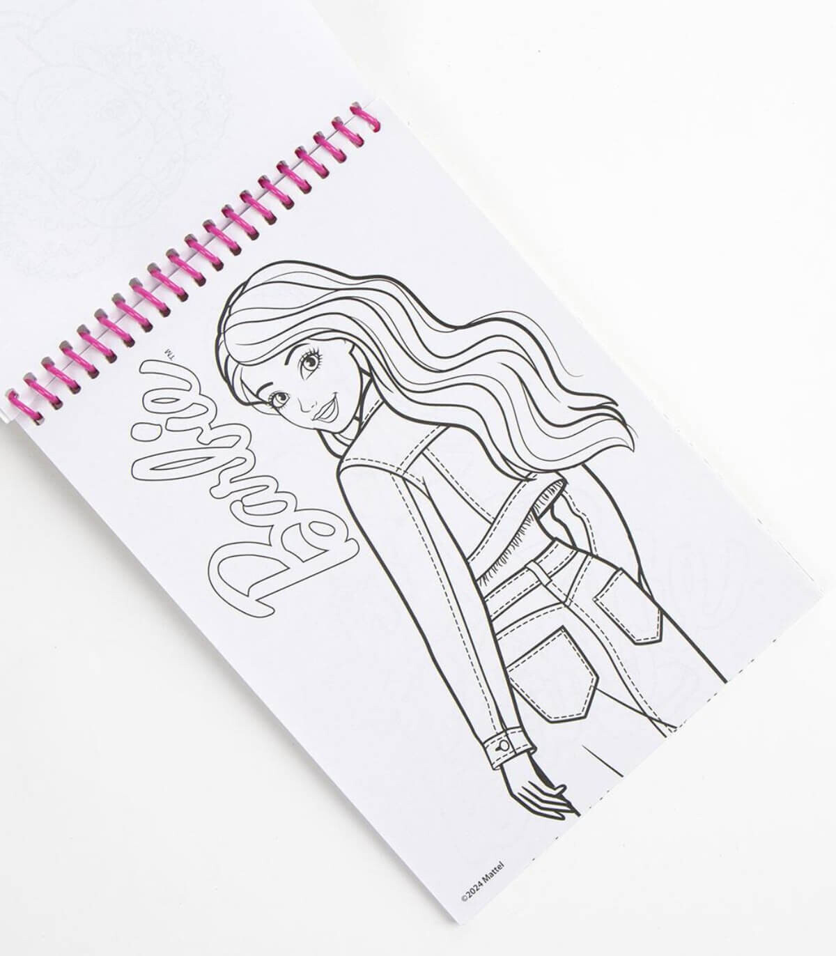 SET DE DESEN PENTRU COPII CU MARKERE + CAIET BARBIE Cerda