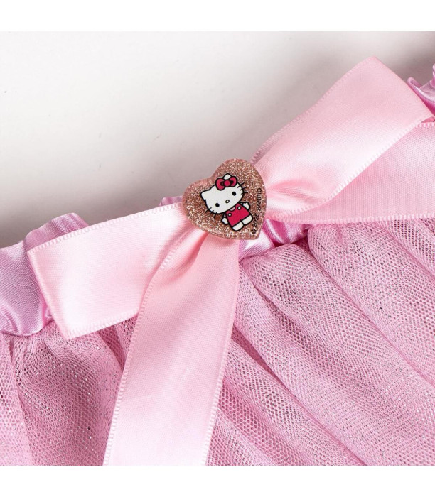 COMPLET DE FUSTĂ CU DIADEMĂ HELLO KITTY Cerda
