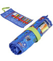 CHILDREN'S FOLDABLE PENCIL CASE WITH MARKERS AND AVENGERS ACCESSORIES